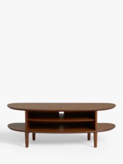 John Lewis ANYDAY Wing TV Stand, Brown