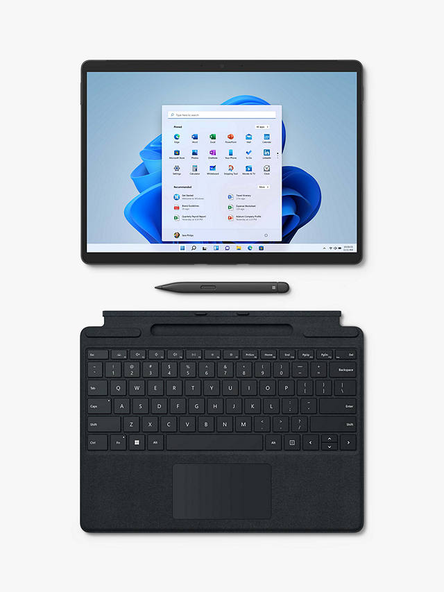 Buy Microsoft Surface Pro 8, Intel Core i5 Processor, 16GB RAM, 256GB SSD, 13" PixelSense Display Online at johnlewis.com