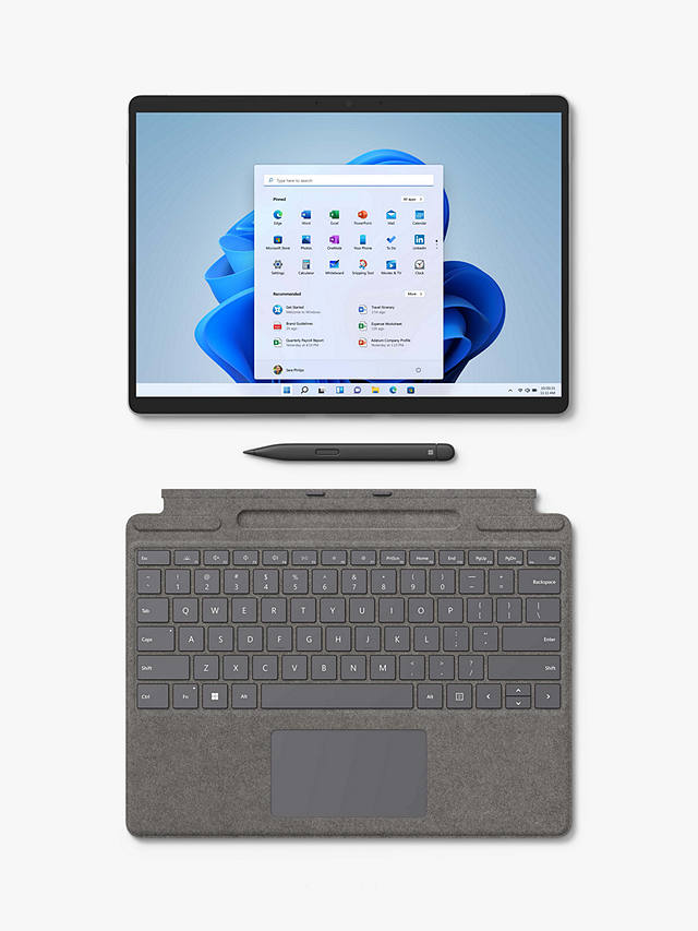 Buy Microsoft Surface Pro 8, Intel Core i7 Processor, 16GB RAM, 512GB SSD, 13" PixelSense Display Online at johnlewis.com