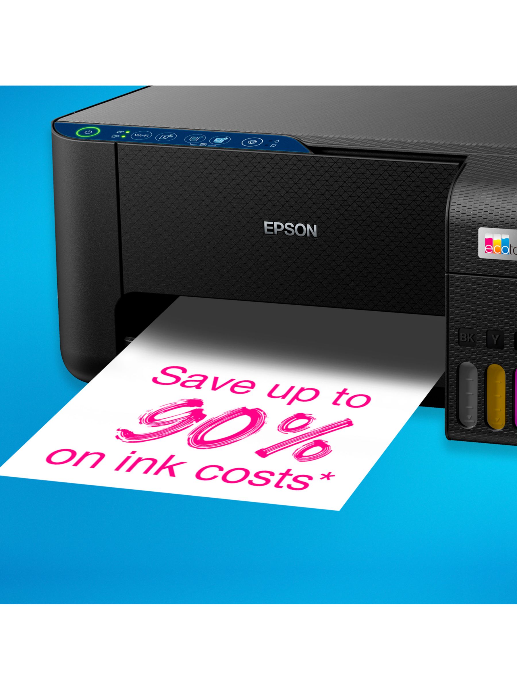 Epson EcoTank ET-2811 Three-In-One Wi-Fi Printer with High