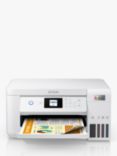 Epson EcoTank ET-2856 Three-In-One Wi-Fi Printer with High Capacity Integrated Ink Tank System, White