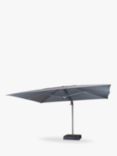 KETTLER Freestanding Parasol & Base with LED Lights & Wireless Speakers, 4 x 3m
