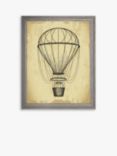 Brookpace Lascelles Air Balloon 'Travel III' Framed Print, 42 x 36cm, Brown