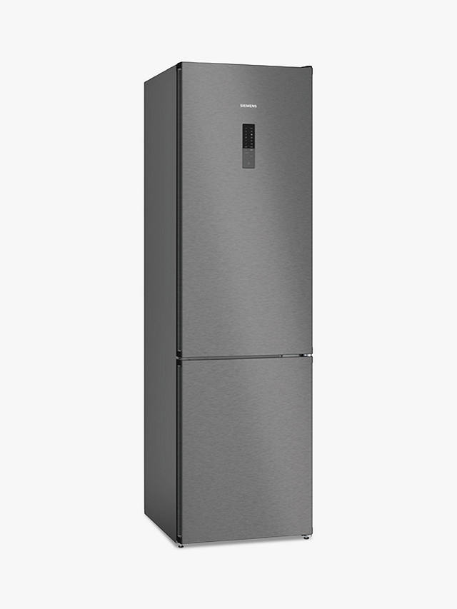 Buy Siemens iQ300 KG39NXXDFG Freestanding 70/30 Fridge Freezer, Black Steel Online at johnlewis.com