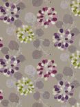Harlequin Kerria Made to Measure Daylight Roller Blind, Aubergine/Lime