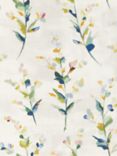 John Lewis & Partners Wildflower Sprigs Made to Measure Curtains or Roman Blind, Multi