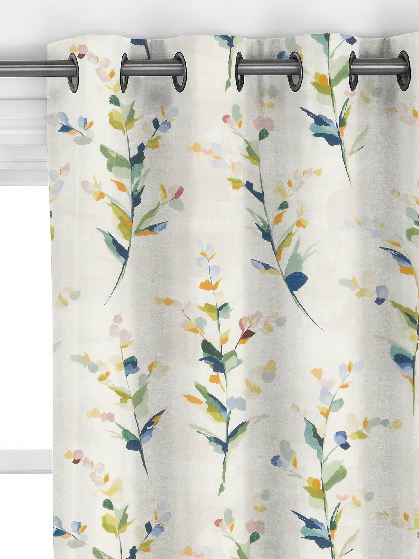 John Lewis Wildflower Sprigs Made to Measure Curtains, Multi