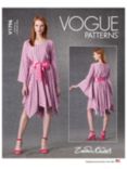 Vogue Misses' Scoop Neck Dress Sewing Pattern V1796