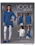 Vogue Misses' Tunic Top & Cardigan Sewing Pattern V1808