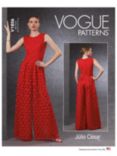 Vogue Misses' Jumpsuit Sewing Pattern V1806