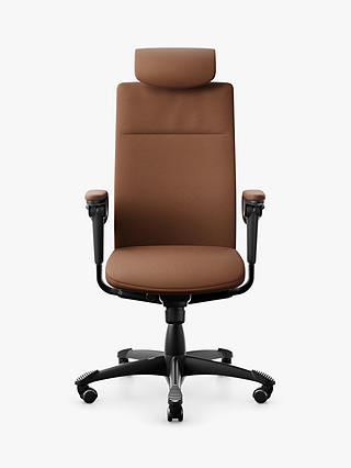 HÅG Tribute 9031 Executive Leather Office Chair, Coffee