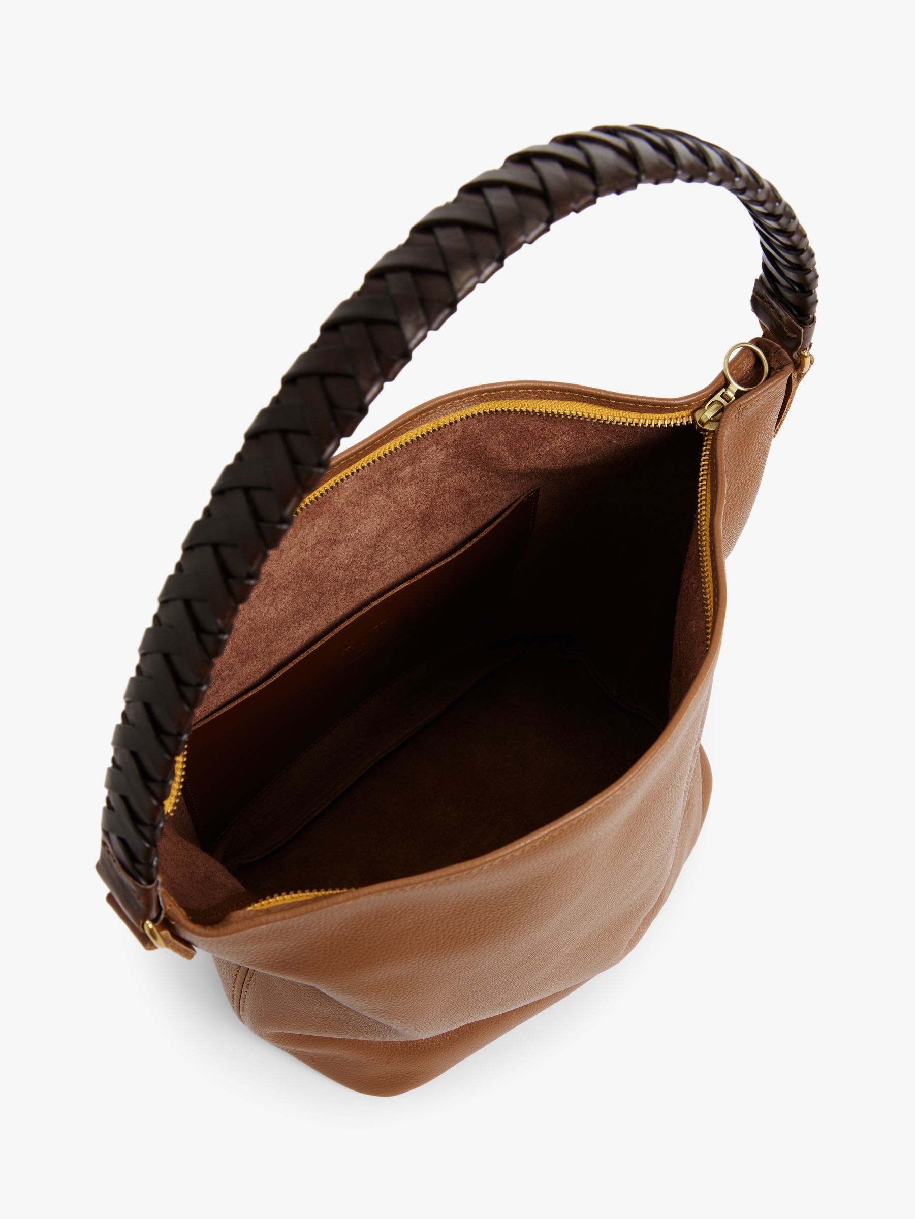 Buy Honey & Toast Libby Leather Hobo Bag Online at johnlewis.com