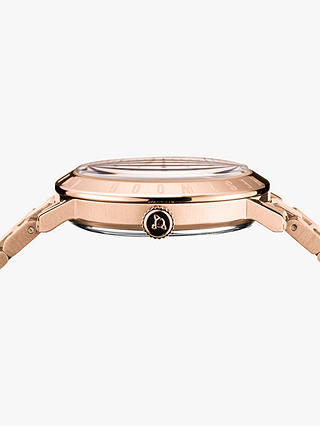 Vivienne Westwood Women's Bloomsbury Date Bracelet Strap Watch, Rose Gold VV152RSRS