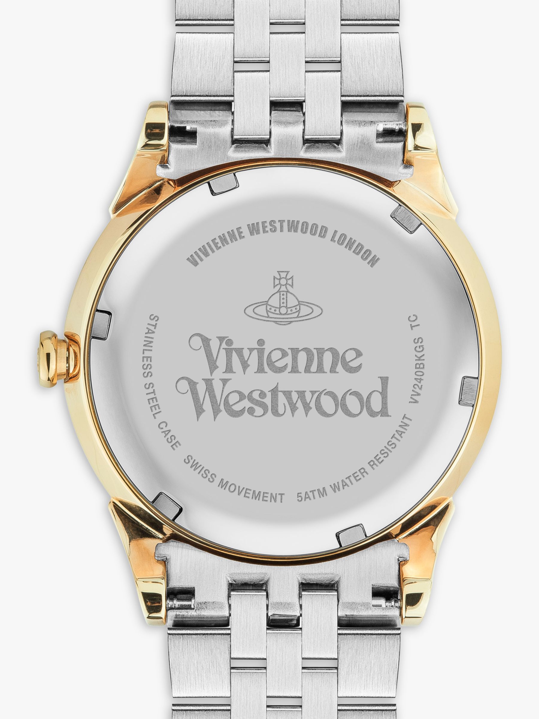 Vivienne Westwood Women's Seymour Bracelet Strap Watch, Multi/Black ...