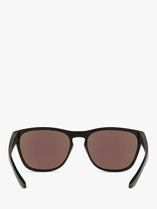 Oakley OO9479 Men's Manorburn Prizm Square Sunglasses, Matte Black//Mirror Blue