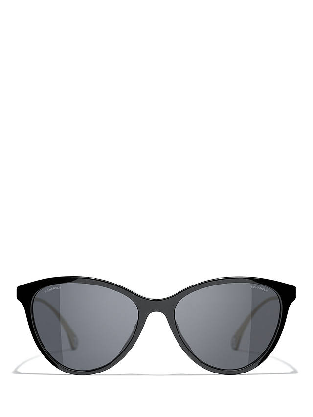 CHANEL CH5459 Women's Phantos Sunglasses, Black