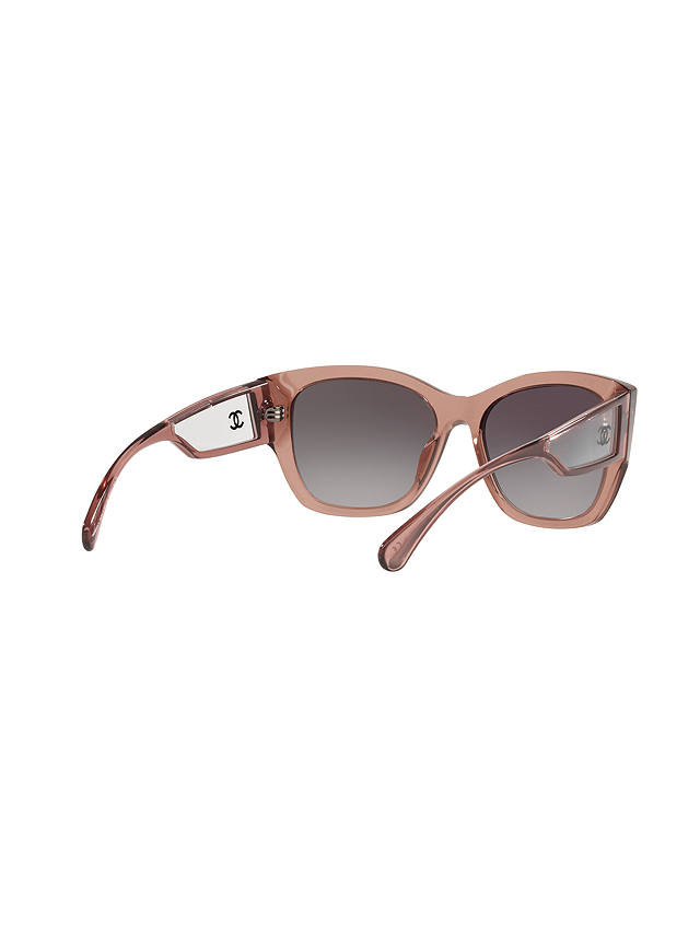 CHANEL Irregular Sunglasses CH5429 Light Brown/Grey Gradient