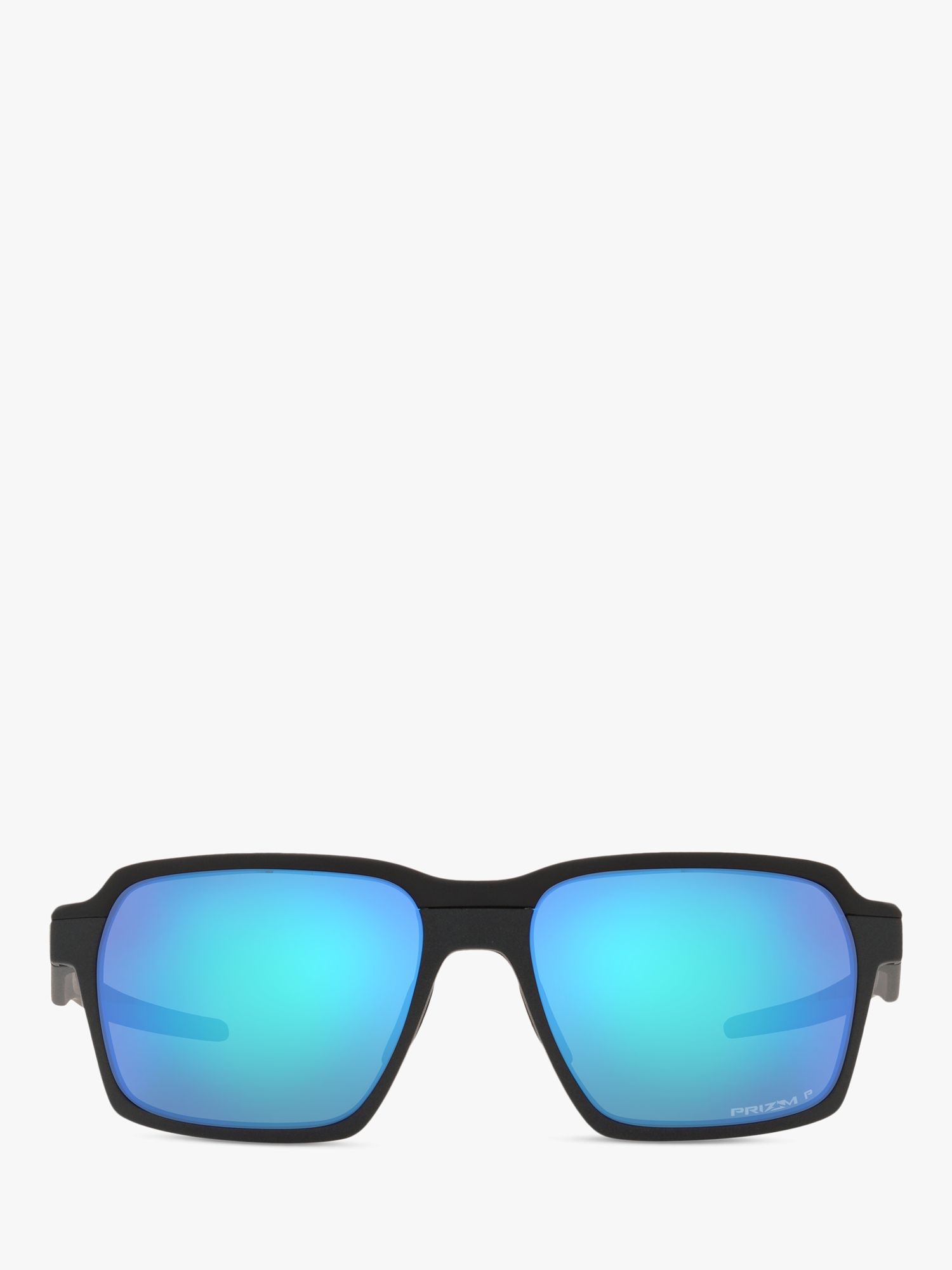 Buy Oakley OO4143 Men's Parlay Prizm Polarised Rectangular Sunglasses Online at johnlewis.com