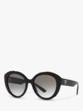 Prada PR01YS Women's Cat's Eye Sunglasses, Black