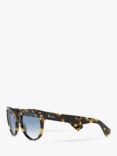 Ray-Ban RB2199 Unisex Phantos Sunglasses, Yellow Havana