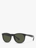 Emporio Armani AR814958 Men's Pillow Sunglasses, Black/Green