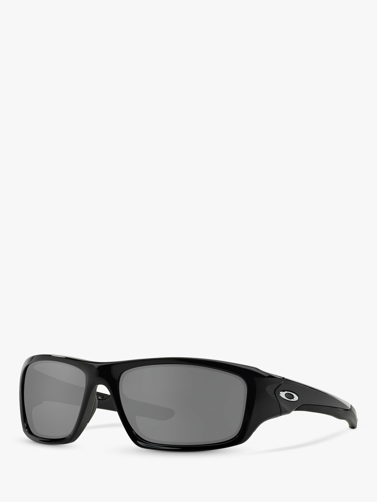 Oakley OO9236 Men's Valve Rectangular Sunglasses, Polished Black/Grey at  John Lewis & Partners