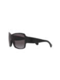 CHANEL CH5449 Women's Rectangular Sunglasses, Black