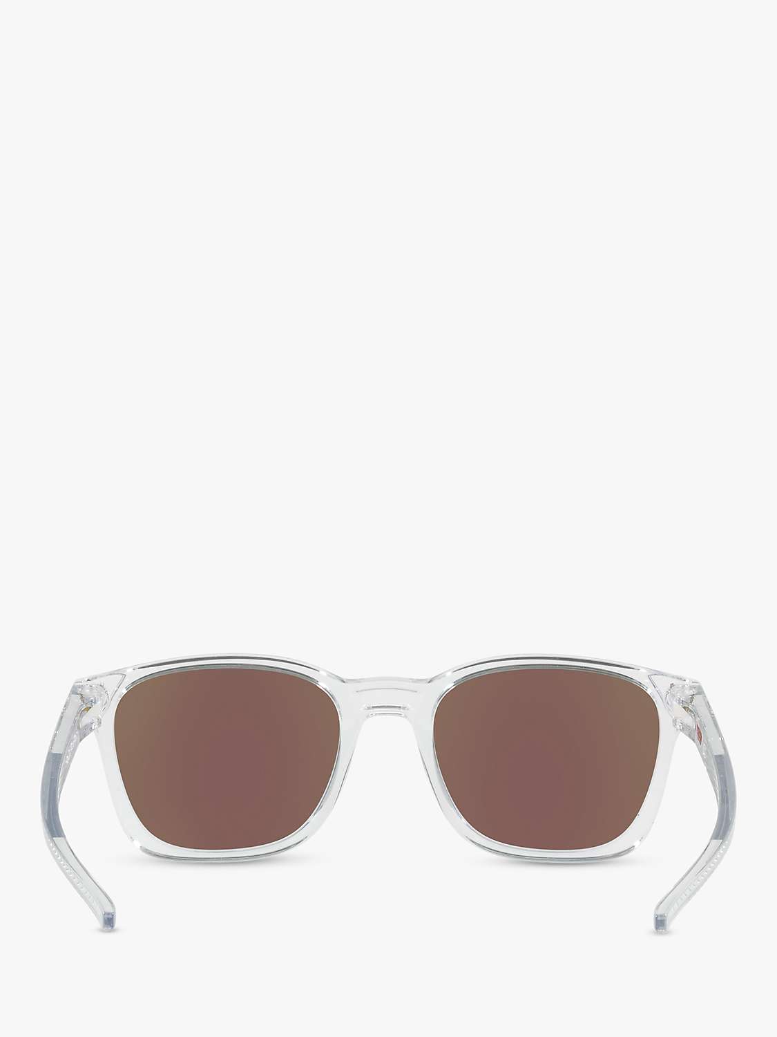 Buy Oakley OO9018 Men's Objector Sunglasses, Clear/Blue Online at johnlewis.com