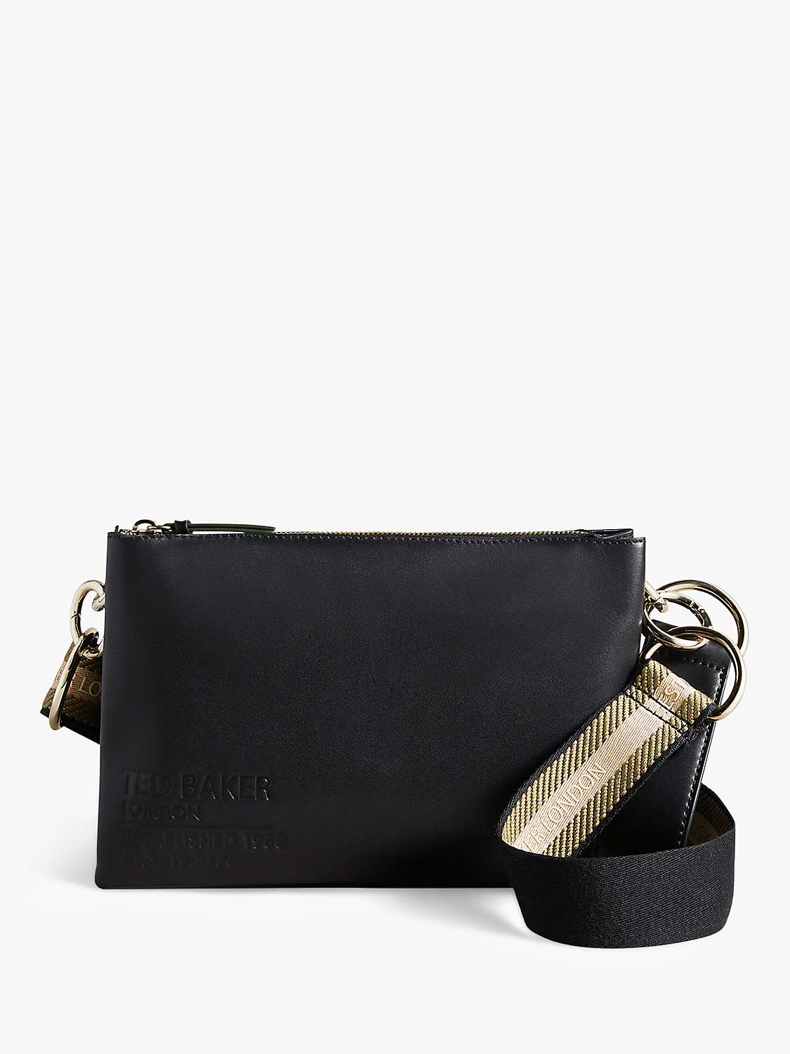 Buy Ted Baker Darceyy Leather Cross Body Bag Online at johnlewis.com