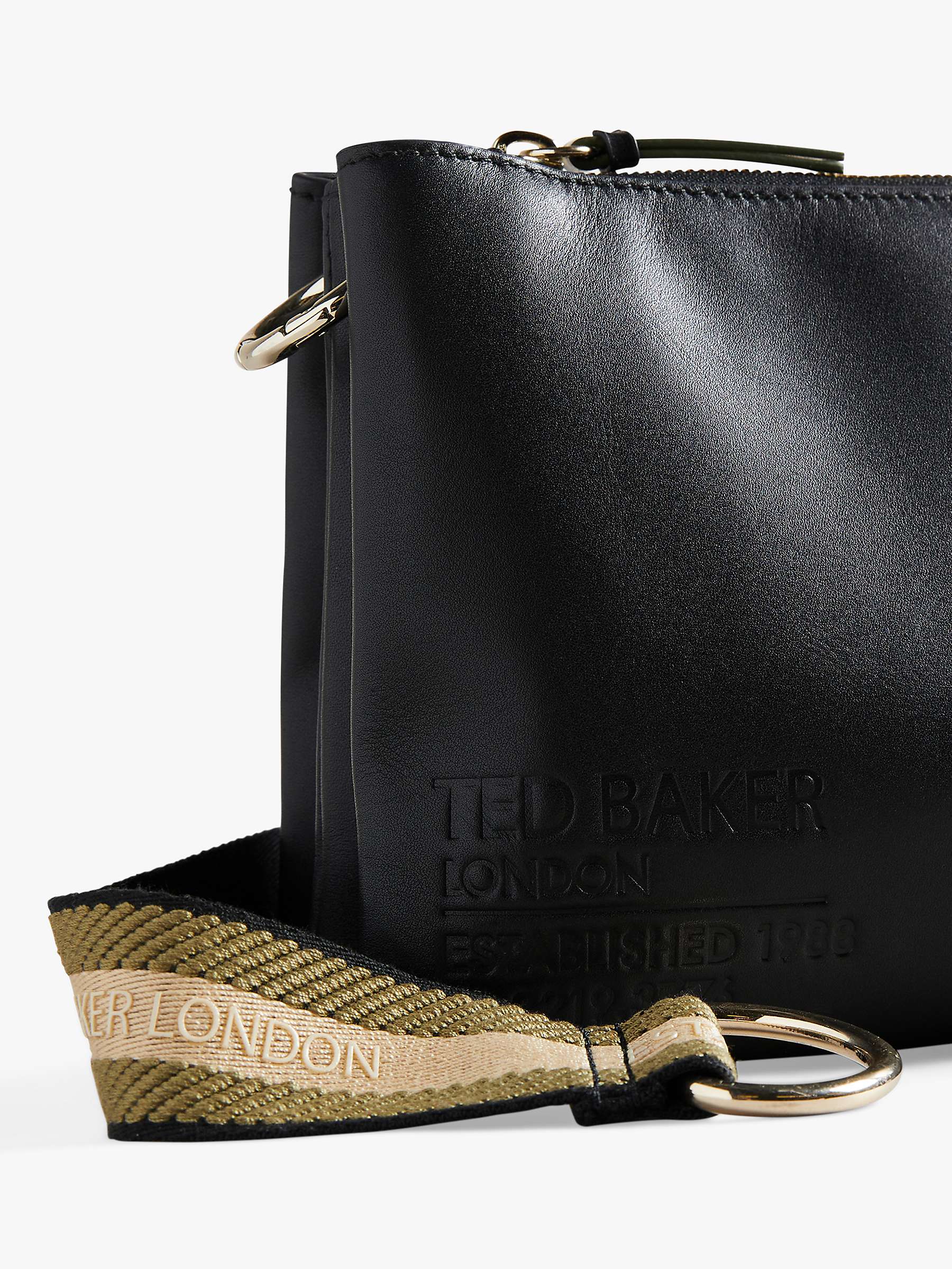 Buy Ted Baker Darceyy Leather Cross Body Bag Online at johnlewis.com
