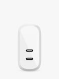 Belkin Dual, 2x USB Type-C Wall Charger Plug, White