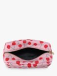 Fenella Smith Cherries Recycled Box Wash Bag, Pink