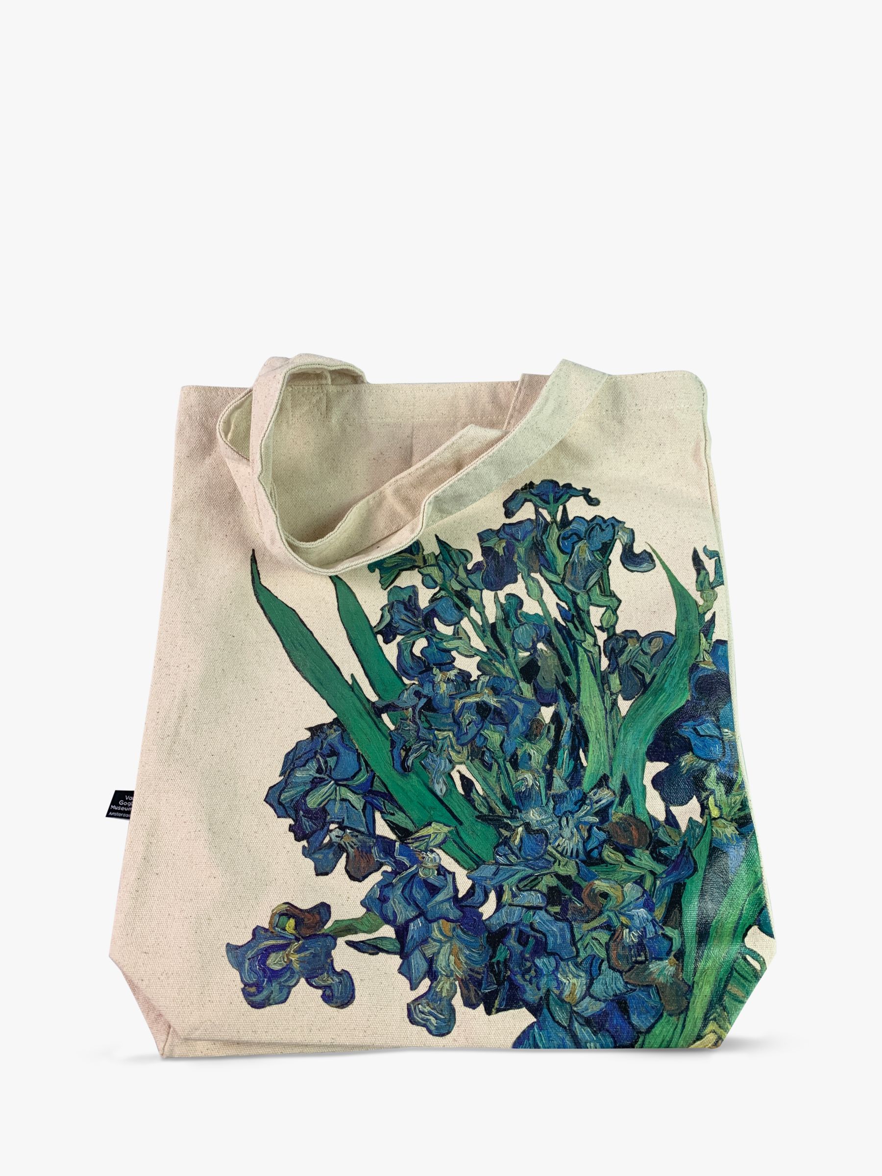 Van Gogh Irises Cotton Canvas Tote Bag at John Lewis & Partners