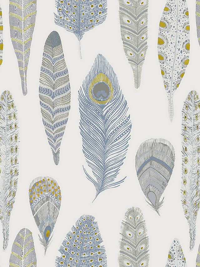 Voyage Samui Print Furnishing Fabric, Bluebell