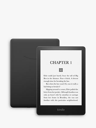 Amazon Kindle Paperwhite (11th Generation), Waterproof eReader, 6.8" High Resolution Illuminated Touch Screen with Adjustable Warm Light, Built-In Audible, 8GB, with Special Offers, Black