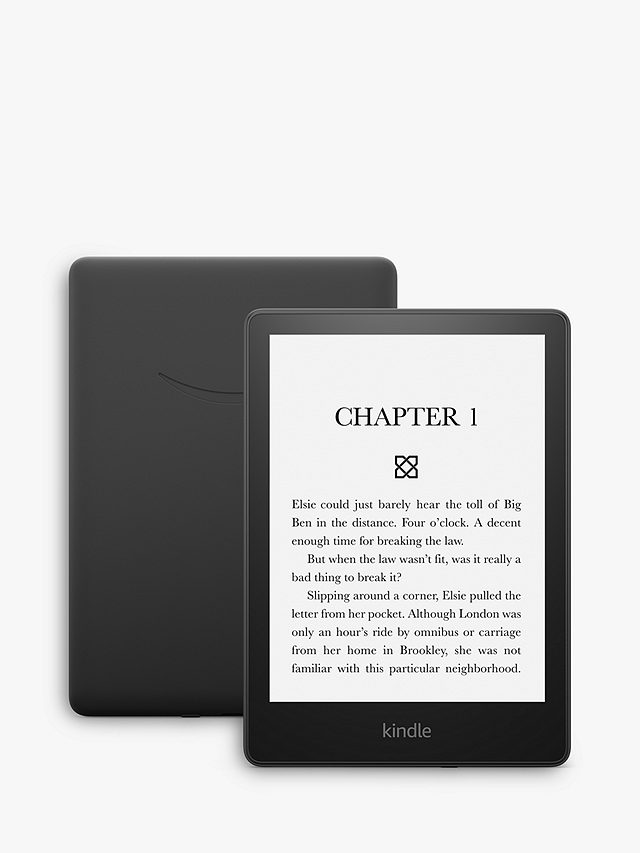 Amazon Kindle Paperwhite (11th Generation), Waterproof eReader, 6.8" High Resolution Illuminated Touch Screen with Adjustable Warm Light, Built-In Audible, 8GB, with Special Offers, Black