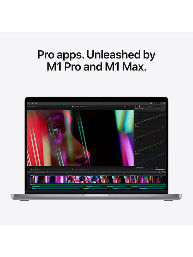 Buy 2021 Apple MacBook Pro 16", M1 Max Processor, 32GB RAM, 1TB SSD Online at johnlewis.com