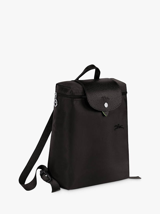Longchamp Le Pliage Recycled Canvas Backpack, Black