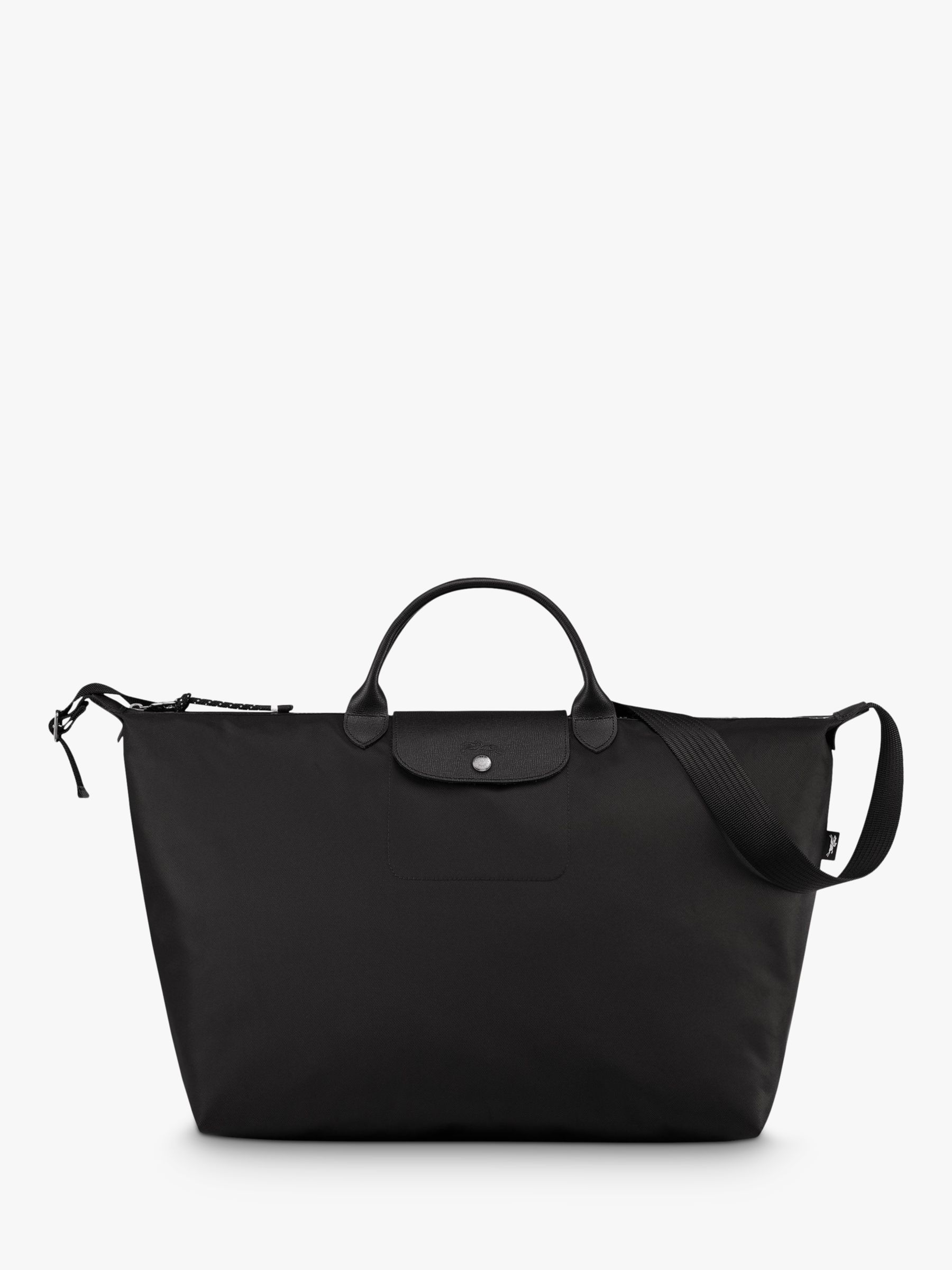 Longchamp Le Pliage Energy Large Travel Bag, Black at John Lewis & Partners