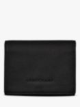 Longchamp Le Foulonné Leather Coin Purse, Chestnut at John Lewis & Partners