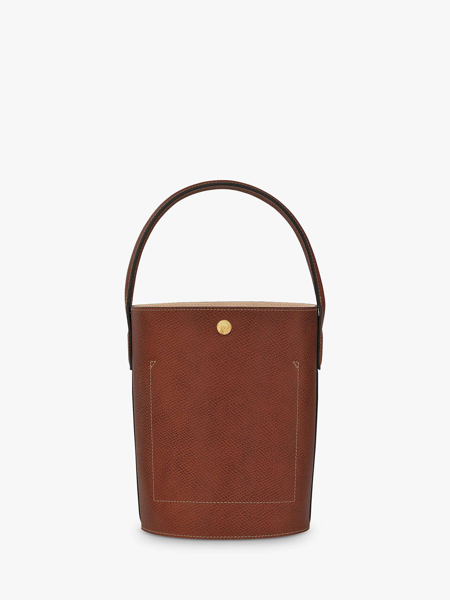 Buy Longchamp Epure Leather Bucket Bag Online at johnlewis.com