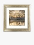 Assaf Frank - 'Autumn Walk' Framed Print & Mount, 62 x 62cm, Yellow/Multi