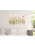 Sue Fenlon - 'Summer' Canvas Print, 60 x 90cm, Green/Pink