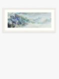 Nel Whatmore - 'Ain't No Mountain High Enough' Framed Print & Mount, 57 x 123cm, Blue/Multi