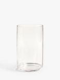 John Lewis Clear Glass Hurricane Candle Holder