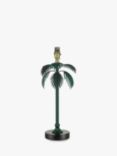 John Lewis + Matthew Williamson Palm Metal/Marble Lamp Base, Green, H43.5cm