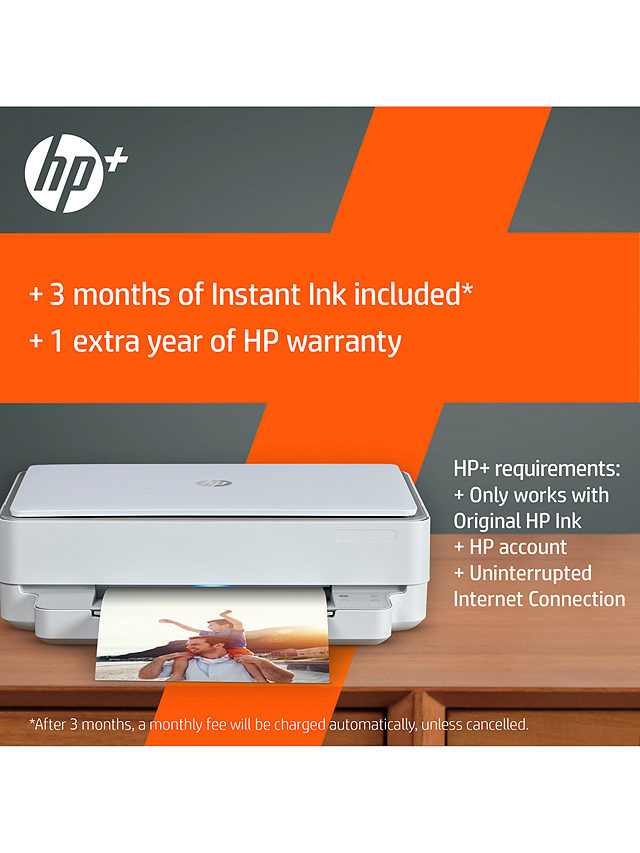 HP ENVY 6020e All-In-One Wireless Printer, HP+ Enabled & HP Instant Ink  Compatible, Cement