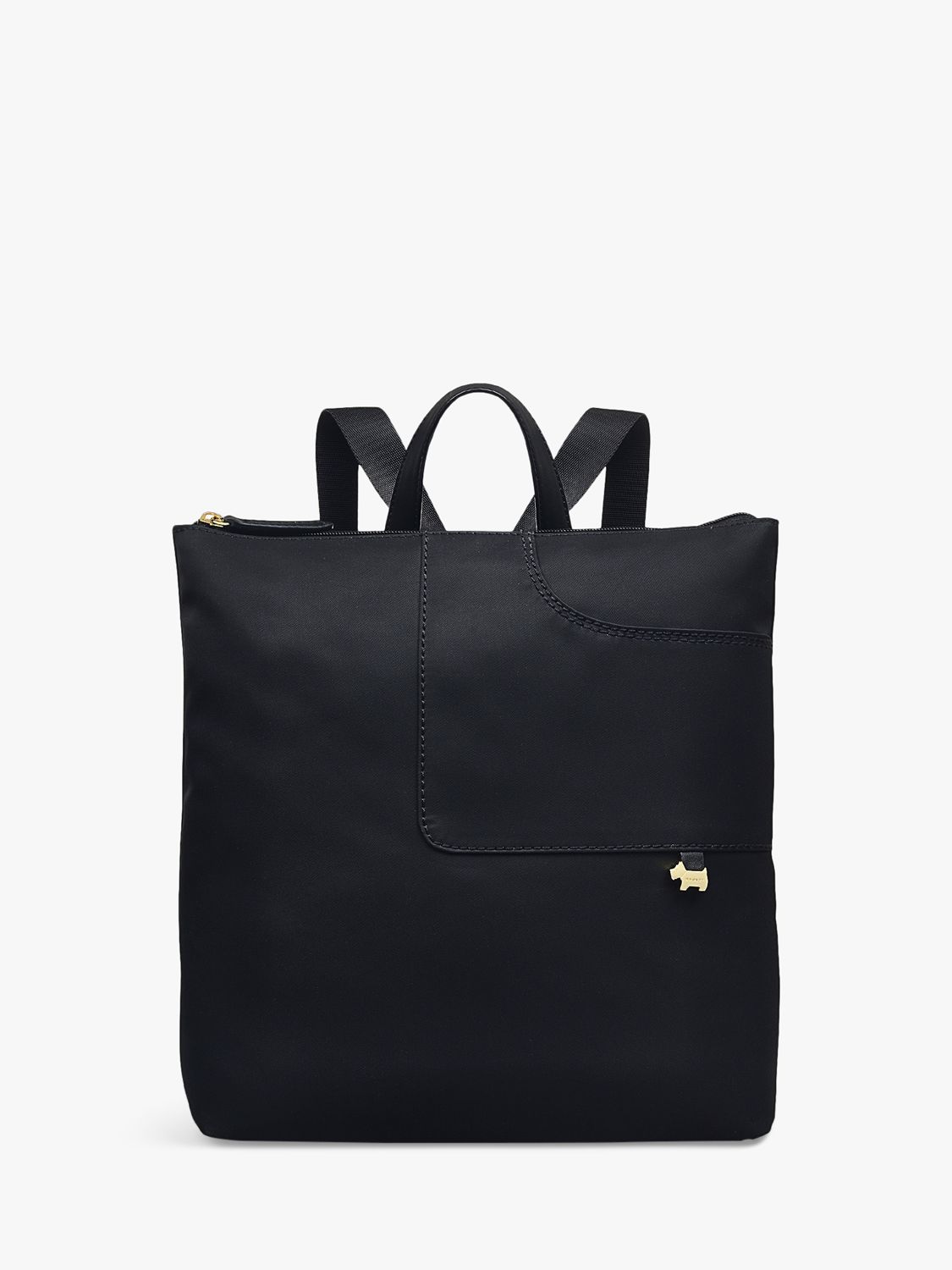 Radley Pocket Essentials Responsible Large Backpack, Black at John Lewis &  Partners