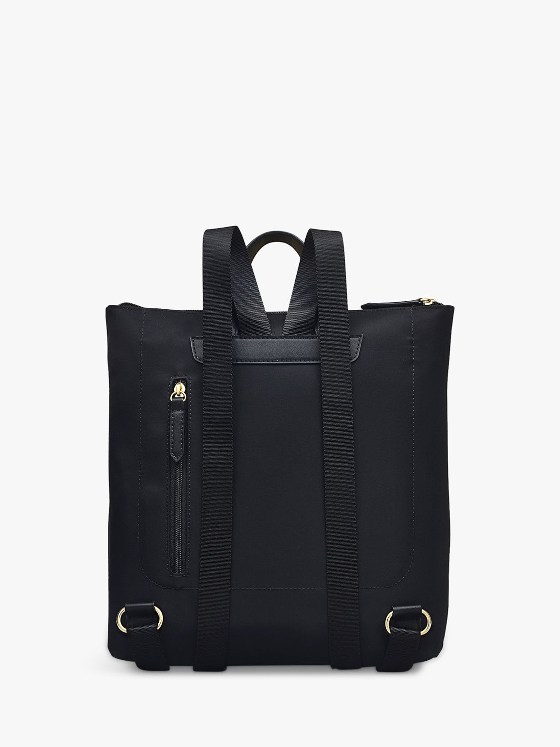 Radley Pocket Essentials Responsible Large Backpack, Black at John ...