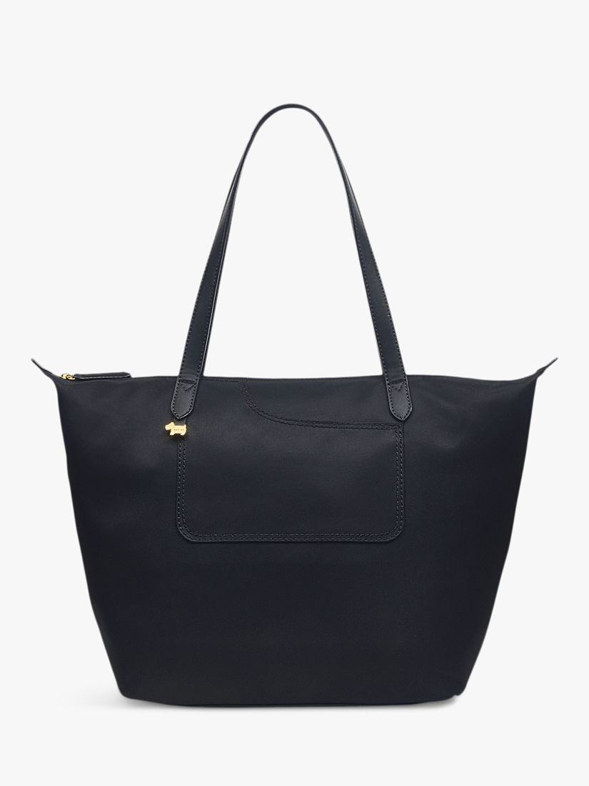 Radley Pocket Essentials Responsible Large Zip Top Tote Bag, Black at ...